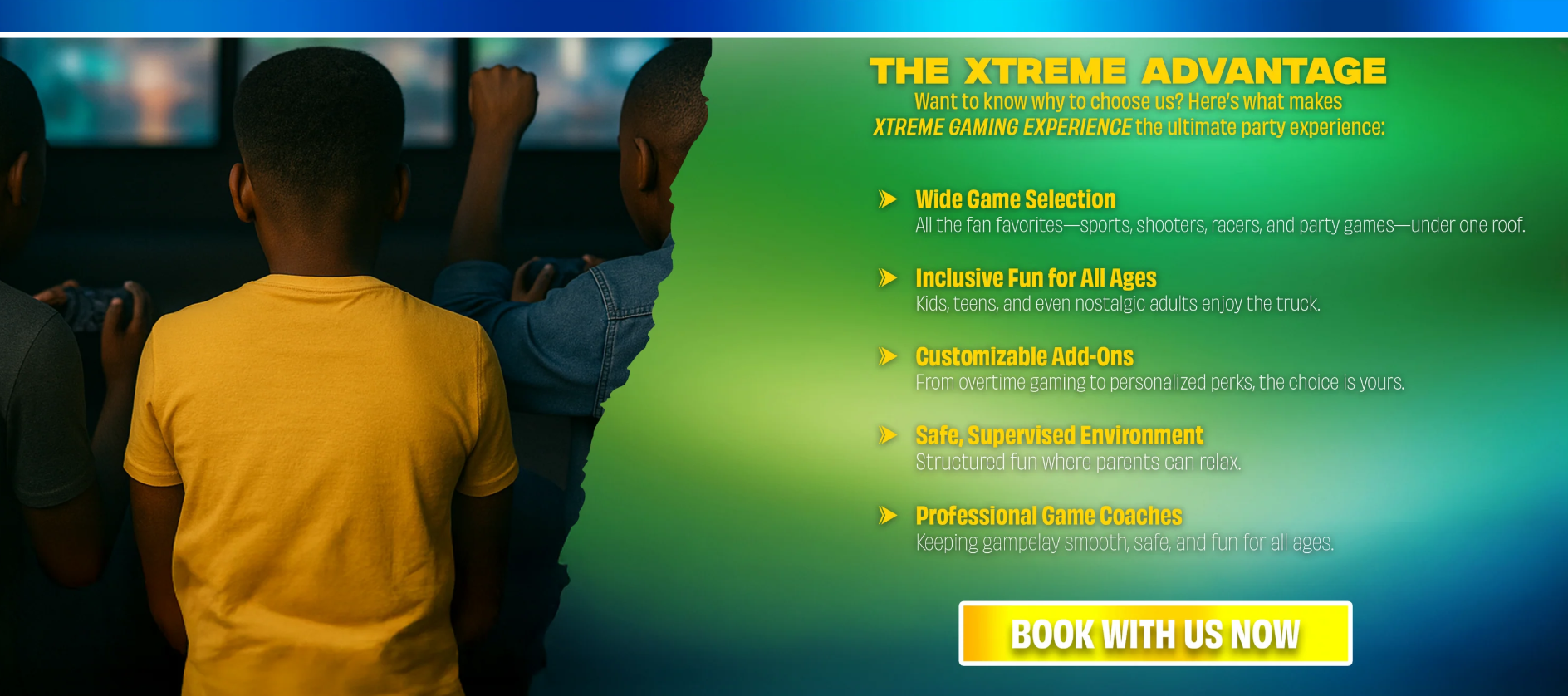 Xtreme Gaming Experience hero